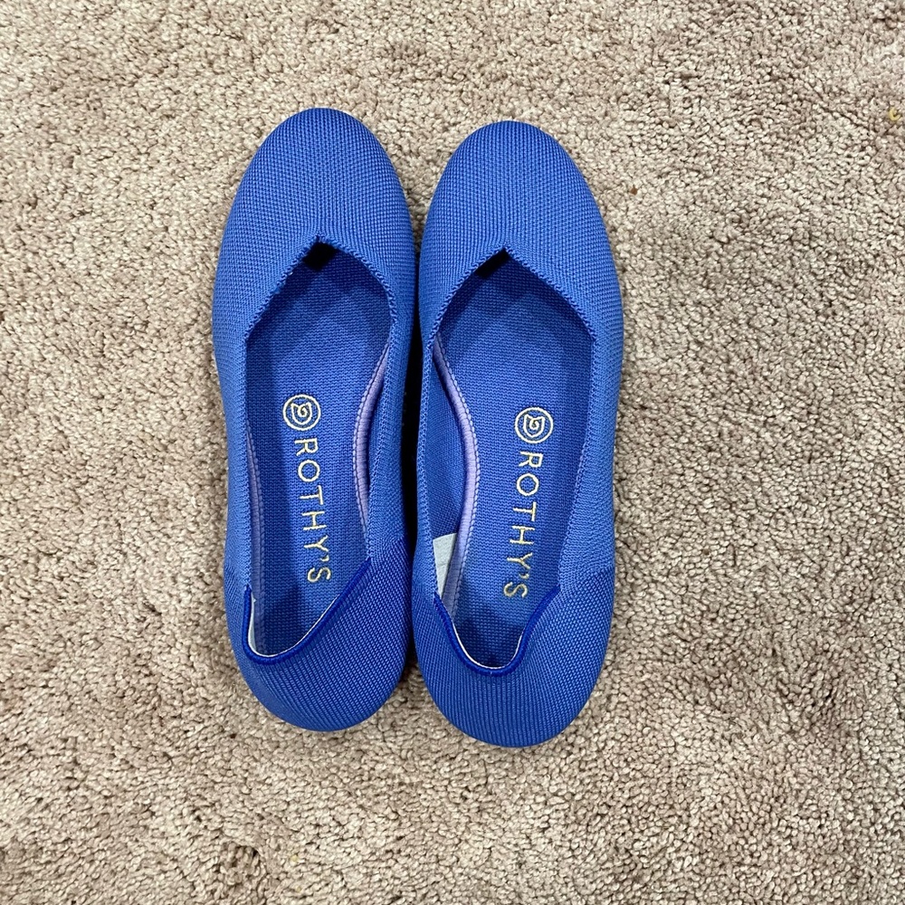 Rothy’s Blue Flats